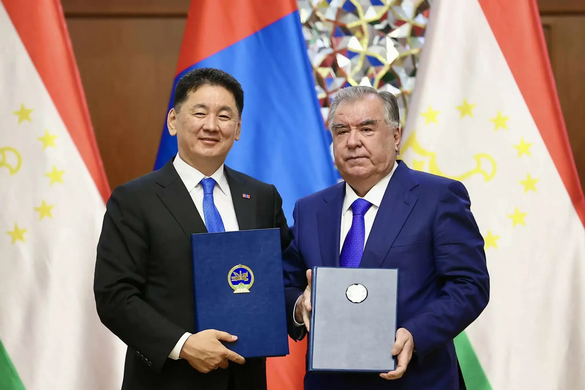 President Khurelsukh Conducts State Visits to Kyrgyzstan and Tajikistan