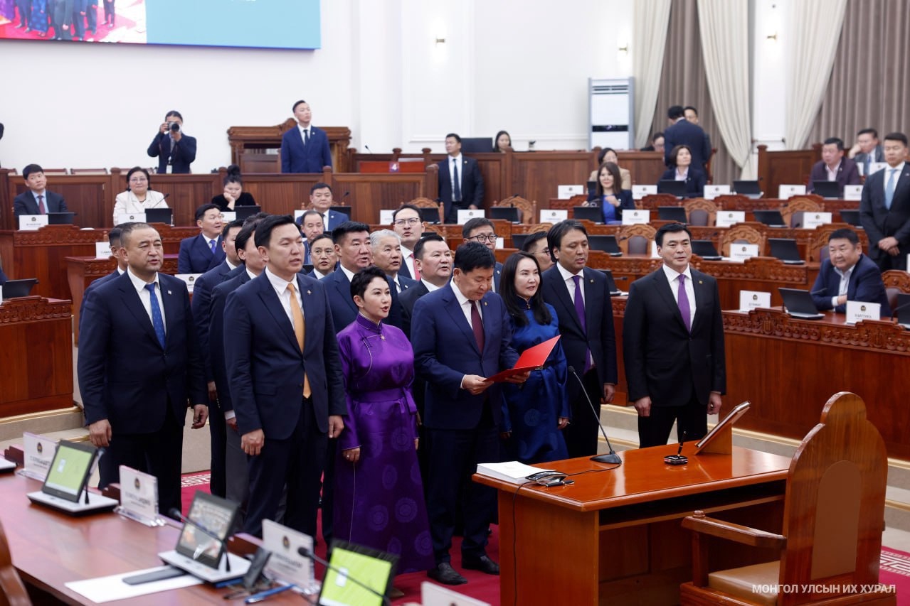 Government of Mongolia has appointed its new Ministers